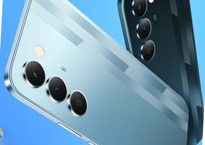 realme narzo 100 lite 5g smartphone front and back view