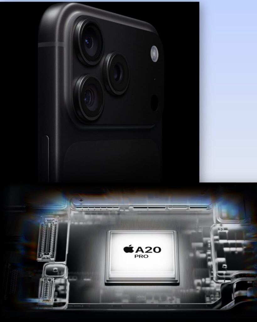 iPhone 18 Pro Max showcase banner with MobileGyan branding for review blog