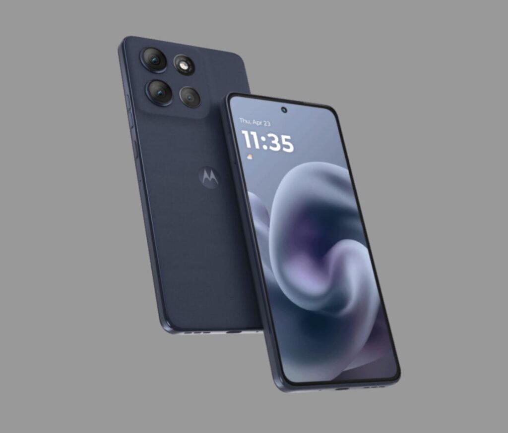 Motorola G86 Power 5G with 6720mAh battery and vegan leather design under 30000