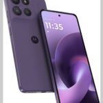 Motorola Moto G67 Power 5G smartphone with vegan leather back panel