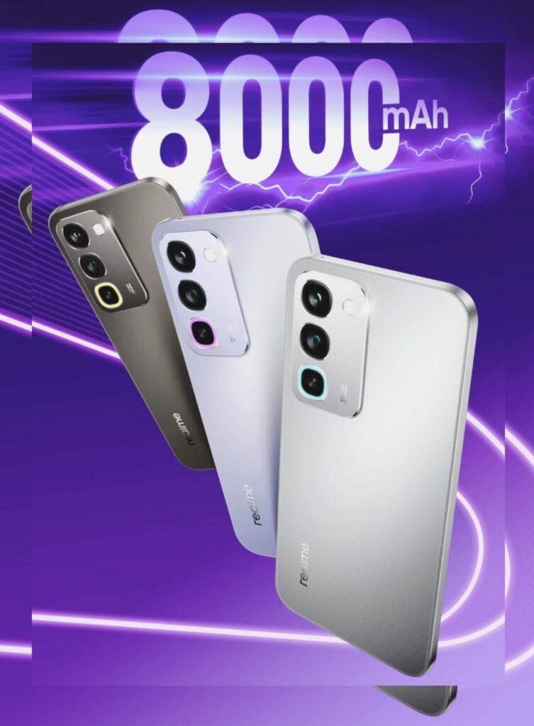 Realme P4R 5G phone design and camera overview