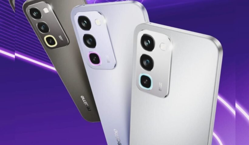 Realme P4R 5G phone design and camera overview