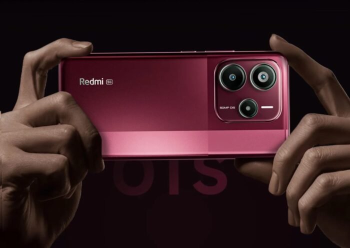 Redmi Note 14 SE 5G smartphone showcasing 6.67-inch 120Hz AMOLED display and 50MP Sony OIS triple camera