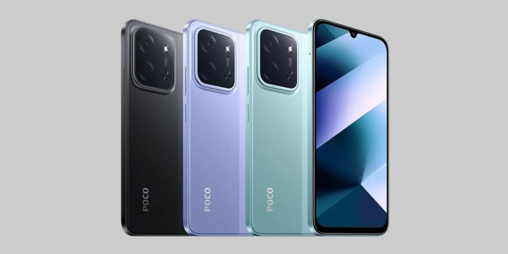 POCO C85 5G budget smartphone with 6000mAh battery and 50MP camera