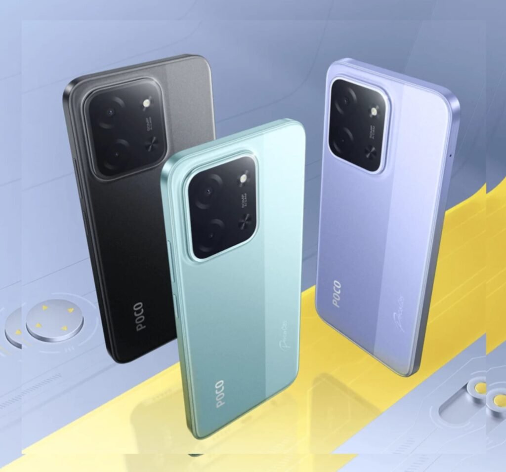 POCO C85 5G budget smartphone with 6000mAh battery and 50MP camera
