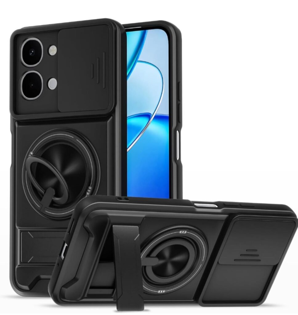 Vivo T5X 5G smartphone displaying 120Hz screen and sleek back design review on mobilegyan